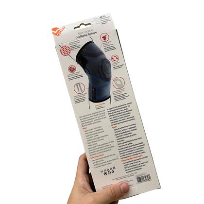 Imagem de Joelheira Compressão Ajustável Esportiva Relieve VR5542-LXL G-GG Vollo Sports