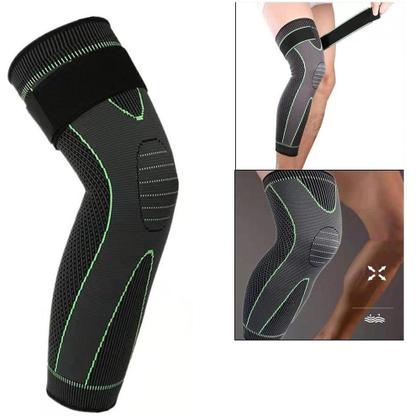 Imagem de Joelheira Compressao Meia Termica 3/4 Esporte Corrida Tensor