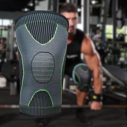 Imagem de Joelheira Compressão Ortopédica Esportes Alívio Dor 1Unidade