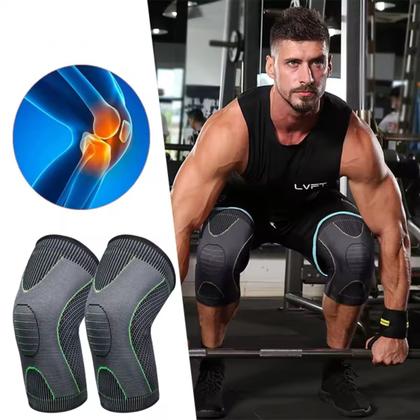 Imagem de Joelheira Compressão Ortopédica Esportes Alívio Dor 1Unidade