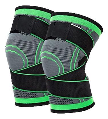 Imagem de Joelheira Compressão Ortopédica Tensor Joelho exercício funcional