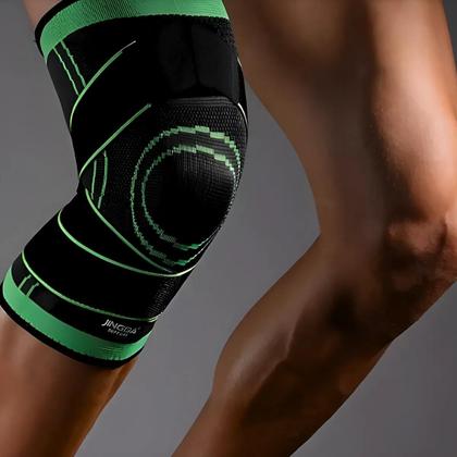 Imagem de Joelheira de Compressão com Bandagem Elástica Suporte para Estabilidade e Alívio de Dor