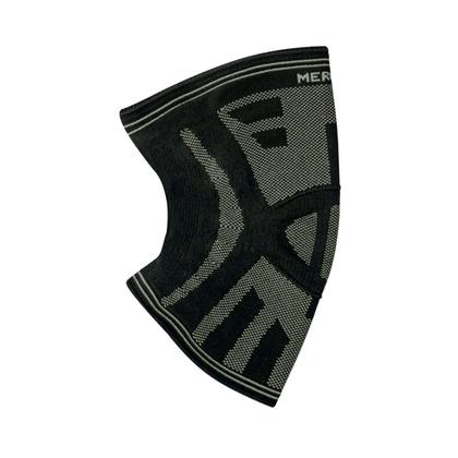 Imagem de Joelheira de Compressão Elástica Mercur - Preto/Grafite - Tamanho M - Unidade