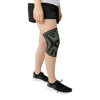 Imagem de Joelheira de Compressão Elástica Preto/Grafite P - Mercur