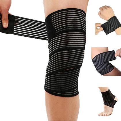 Imagem de Joelheira De Compressão Faixa De Proteção Multiuso Ajustavel