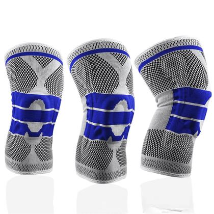 Imagem de Joelheira De Compressao (L) Tensor Joelho Flexivel Dores Juelho LG333LBRAZ