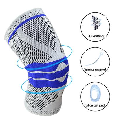 Imagem de Joelheira De Compressao (L) Tensor Joelho Flexivel Dores Juelho LG333LBRAZ