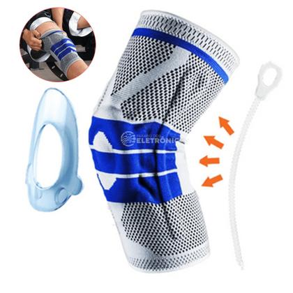 Imagem de Joelheira De Compressao (L) Tensor Joelho Flexivel Dores Juelho LG333LBRAZ