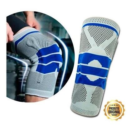 Imagem de Joelheira de Compressão Ortopédica Esportiva Exercício Funcional Academia