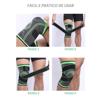 Imagem de Joelheira De Compressão Para Uso em Exercícios de Baixo Impacto