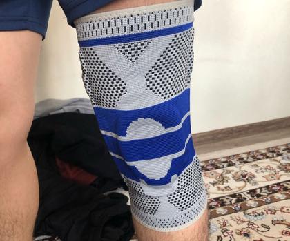 Imagem de Joelheira De Compressao Tensor Joelho Flexivel Dores Juelho