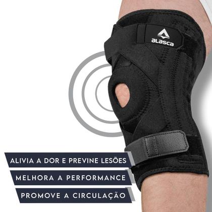 Imagem de Joelheira de Compressão X-Premium Alasca - para estabilidade e proteção