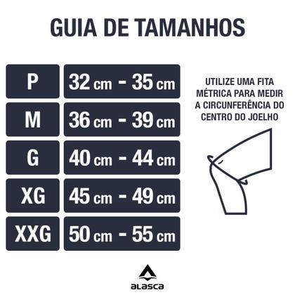 Imagem de Joelheira de Compressão X-Premium Alasca - para estabilidade e proteção