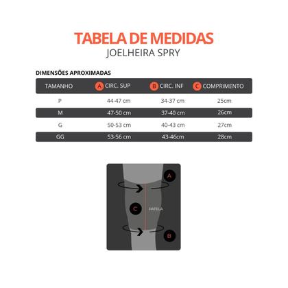 Imagem de Joelheira De Vôlei Profissional N1 Sports Spry Branca Knit 3d