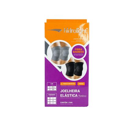 Imagem de Joelheira Elástica - Bamboo - Hidrolight - CINZA