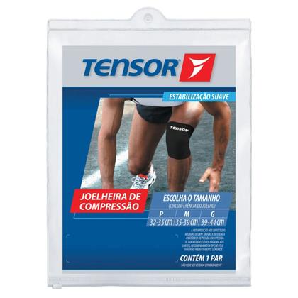 Imagem de Joelheira Elástica Compressão Esportiva Previne Luxações Tensor