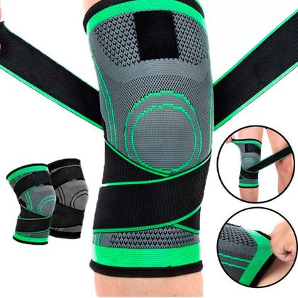 Imagem de Joelheira Elástica Ideal Para Agachamento e Academia