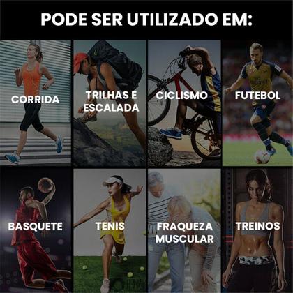 Imagem de Joelheira Elastica Ortopédica Compressão De Patelar Fitness