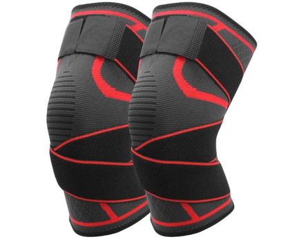 Imagem de Joelheira Elástica P/Esportes Pressurizada Basq. vôlei 1 Par