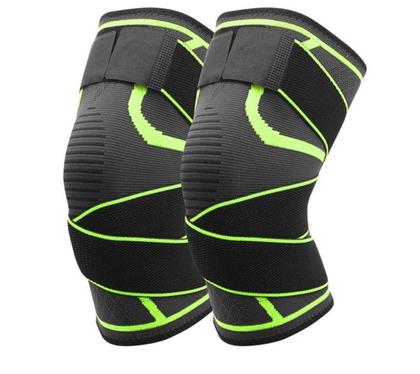 Imagem de Joelheira Elástica P/Esportes Pressurizada Basq. vôlei 1 Par