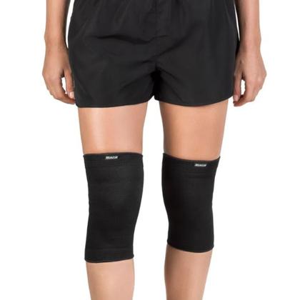 Imagem de Joelheira Elástica Preta Média 1 Par - Mercur