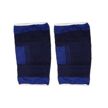 Imagem de Joelheira Elástica Protetor Muscular Joelho Flexível Dor Lesão Ortopédica Esporte Par Resistente