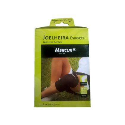 Imagem de Joelheira Esporte Neoprene P Preta BC0035-AS - Mercur