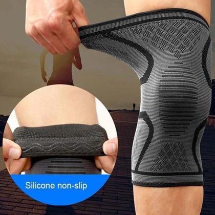 Imagem de Joelheira Esportiva Ortopedica Alivio Dor Exercício Funcional Corrida