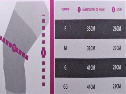 Imagem de Joelheira exercício funcional para Exercícios Físicos de Alto Impacto - Hidrolight