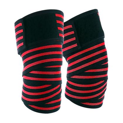 Imagem de Joelheira Faixa Esportiva Ortopédica Tensor E Compressão Kit