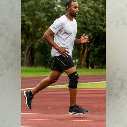 Imagem de Joelheira neoprene orifício reforçado m mercur bc0037bs