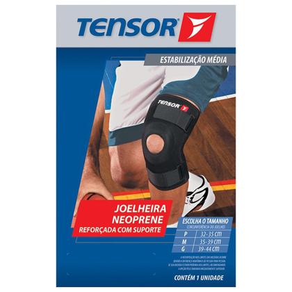 Imagem de Joelheira Neoprene Patelar Reforçada com Suporte Tensor - 8511