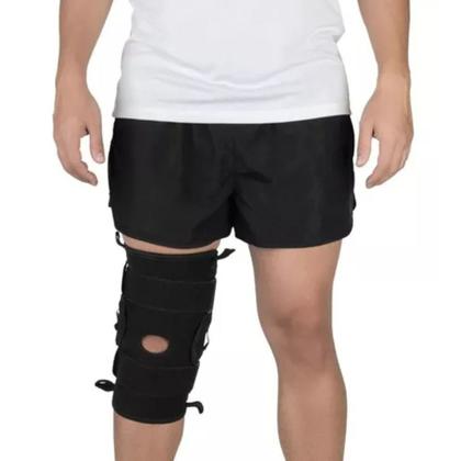 Imagem de Joelheira Ortese Articulada com Dobradiças Metálicas Tamanho G Mercur Original