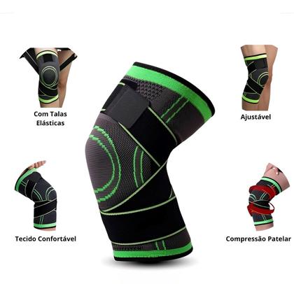 Imagem de Joelheira Ortopedica Imobilizador Tensor Fita Joelho