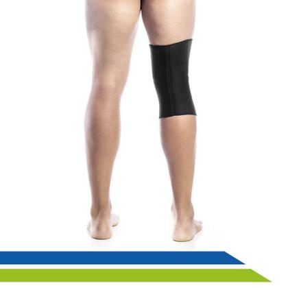 Imagem de Joelheira Ortopédica Longa com Suporte na Rótula em Neoprene Dilepé