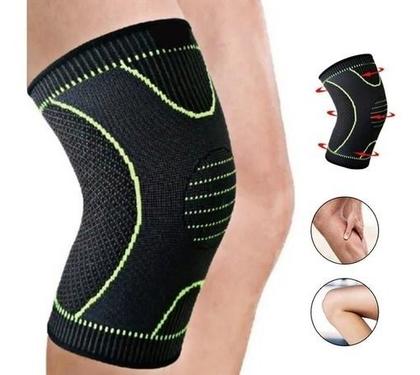 Imagem de Joelheira proteção alta compressão tensor muscular 1 par