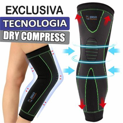 Imagem de Joelheira Protetor De coxa Joelhos E Panturrilha Com Alta Compressão