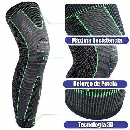 Imagem de Joelheira Protetor De coxa Joelhos E Panturrilha Com Alta Compressão