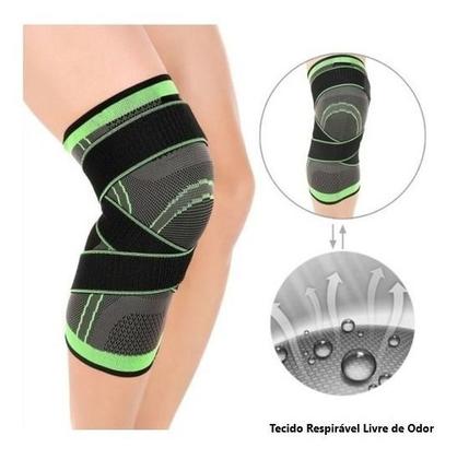 Imagem de Joelheira Tensor Protetora Joelho Ciclismo Envio 24 Horas