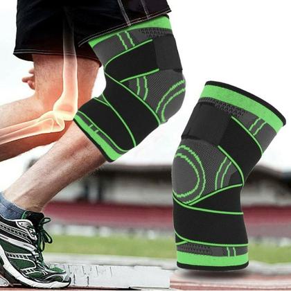 Imagem de Joelheira Tensor Protetora Joelho Ciclismo Envio 24 Horas