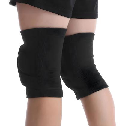 Imagem de Joelheiras Esportivas Para Voleibol, Dança E Yoga, Protetor Elástico De Joelho Com Suporte Da