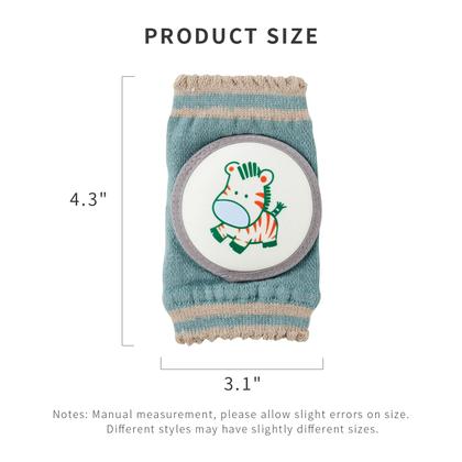 Imagem de Joelheiras para bebês Reidio, 2 pares de algodão respirável de 0 a 4 anos