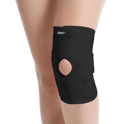 Imagem de Joelheiras Unissex Com Estabilizadores Laterais Para Lesão Meniscal, ACL, MCL, Artrite E Recuperação