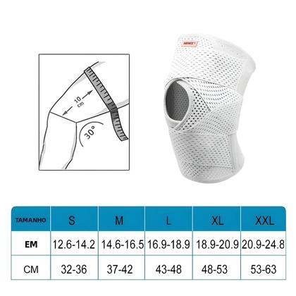 Imagem de Joelheiras Unissex Com Estabilizadores Laterais Para Lesão Meniscal, ACL, MCL, Artrite E Recuperação