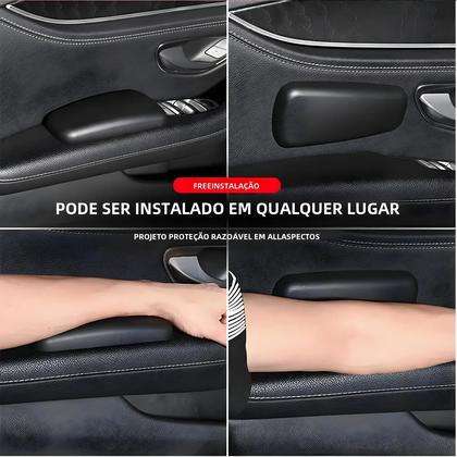 Imagem de Joelheiras Universais para Carro - Apoio para Pernas e Travesseiro para Maior Conforto