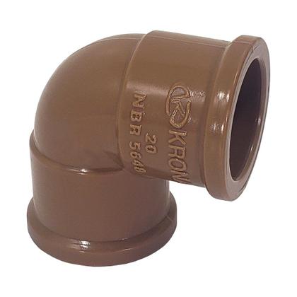 Imagem de Joelho Cotovelo Soldável Krona 90 x 20mm 50 Peças