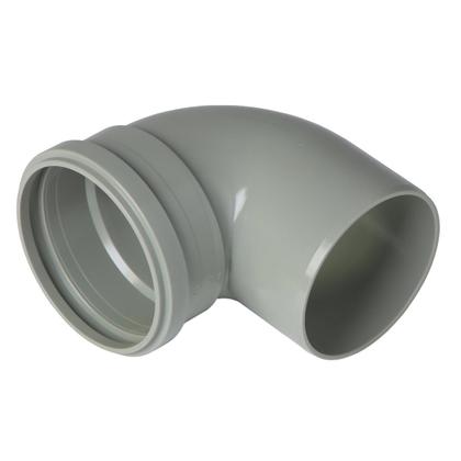 Imagem de Joelho Esgoto DN100mm 2 Peças Série Reforçada Krona