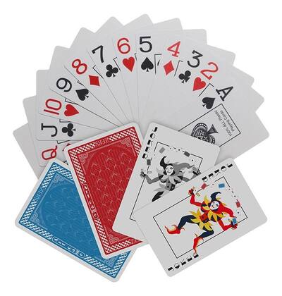 Imagem de Jogo 02 Baralhos Poker Truco Profissional 100% Plástico .