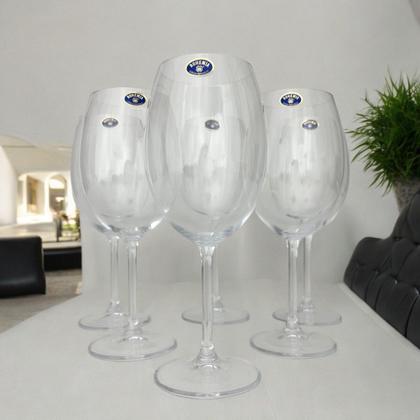 Imagem de Jogo 06 Taças de Cristal Vinho Tinto 580ml Bohemia Gastro
