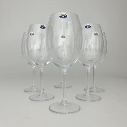 Imagem de Jogo 06 Taças de Cristal Vinho Tinto 580ml Bohemia Gastro